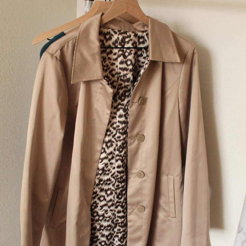 Reversible dennis basso Coat.